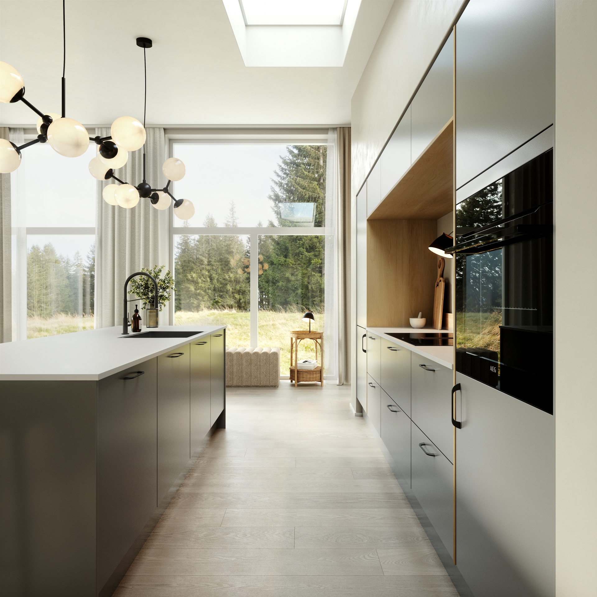 Modern by Designa køkken grå