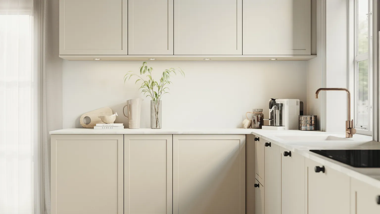 Classic by Designa køkken beige ramme