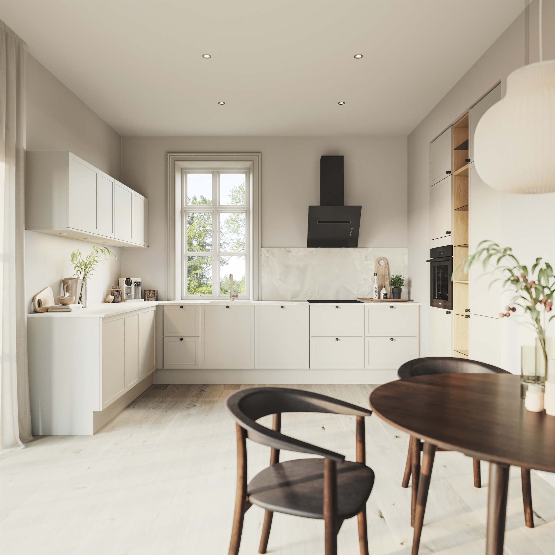 Classic by Designa køkken beige ramme