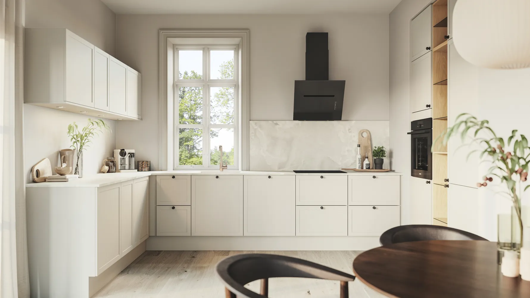 Classic by Designa køkken beige ramme