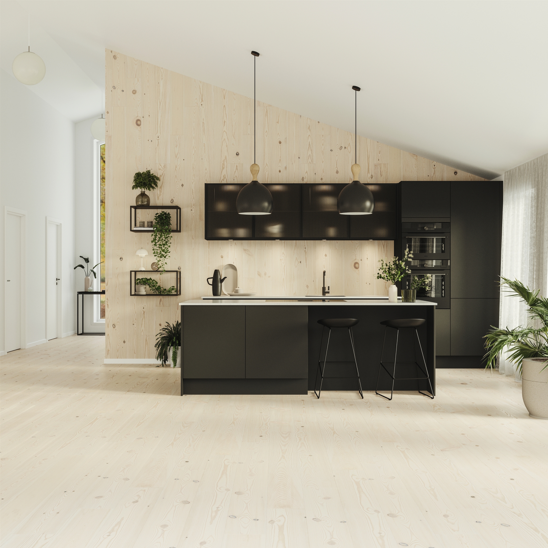 Silk by Designa køkken sort