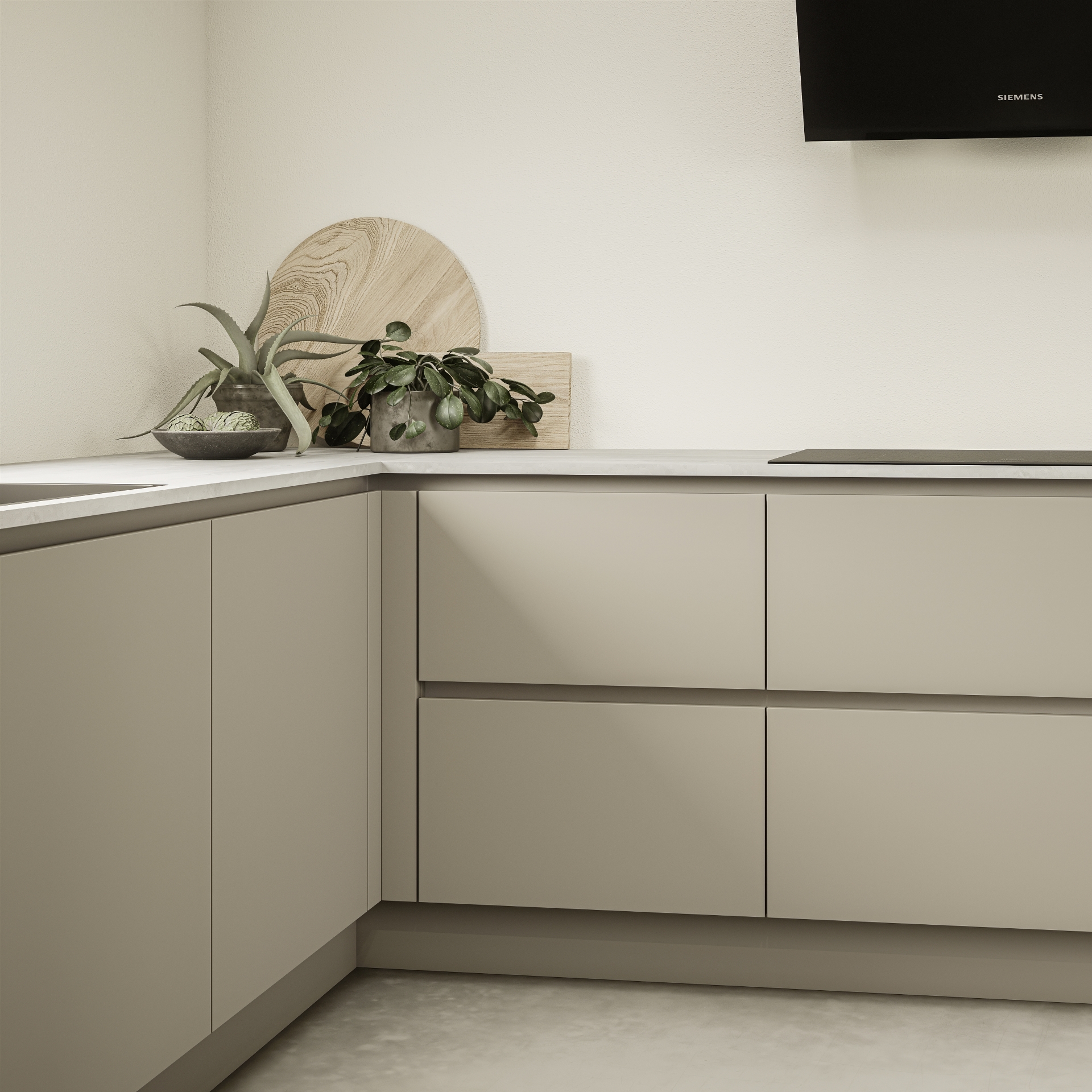 Color by Designa køkken i sand