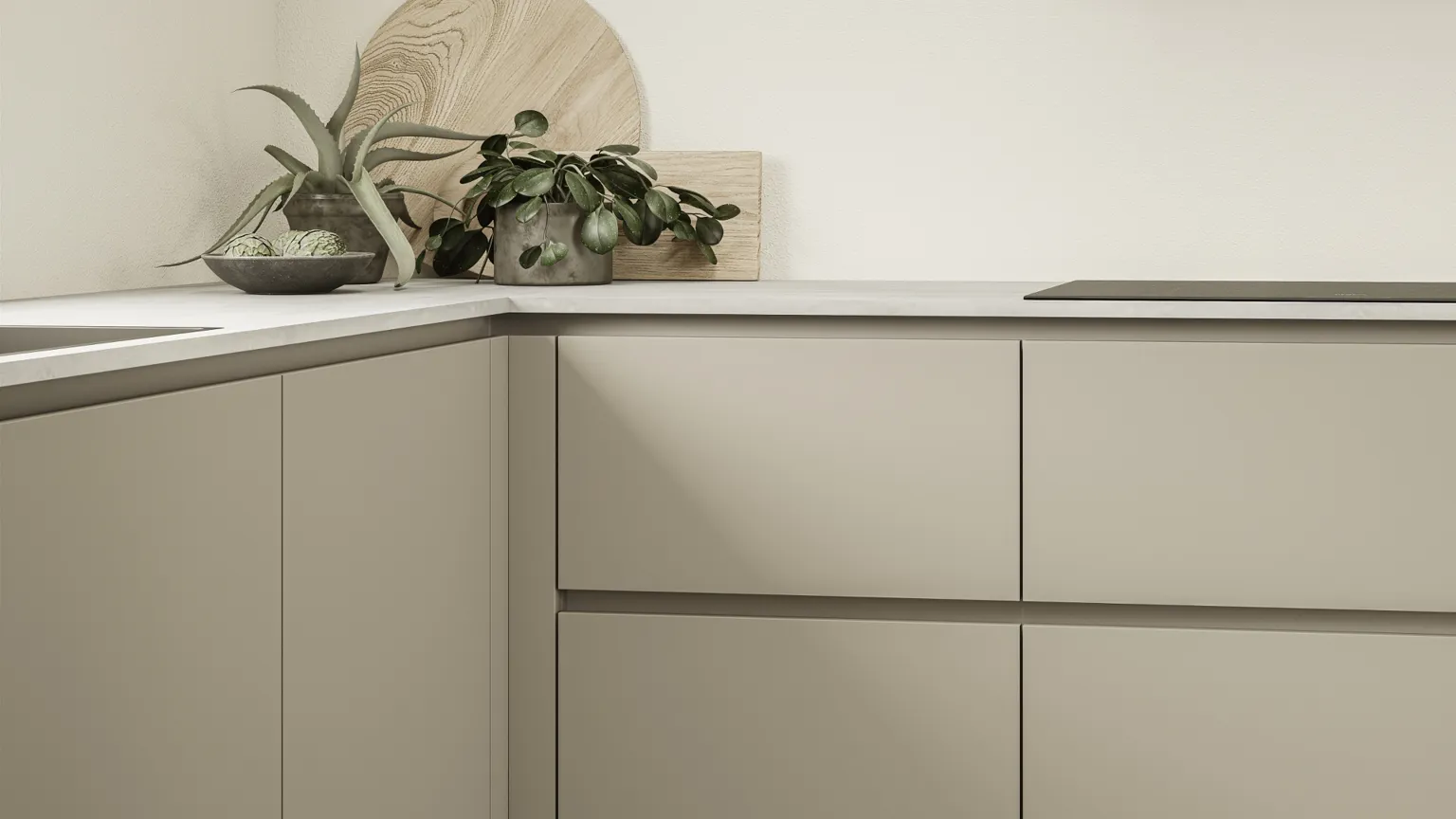 Color by Designa køkken i sand