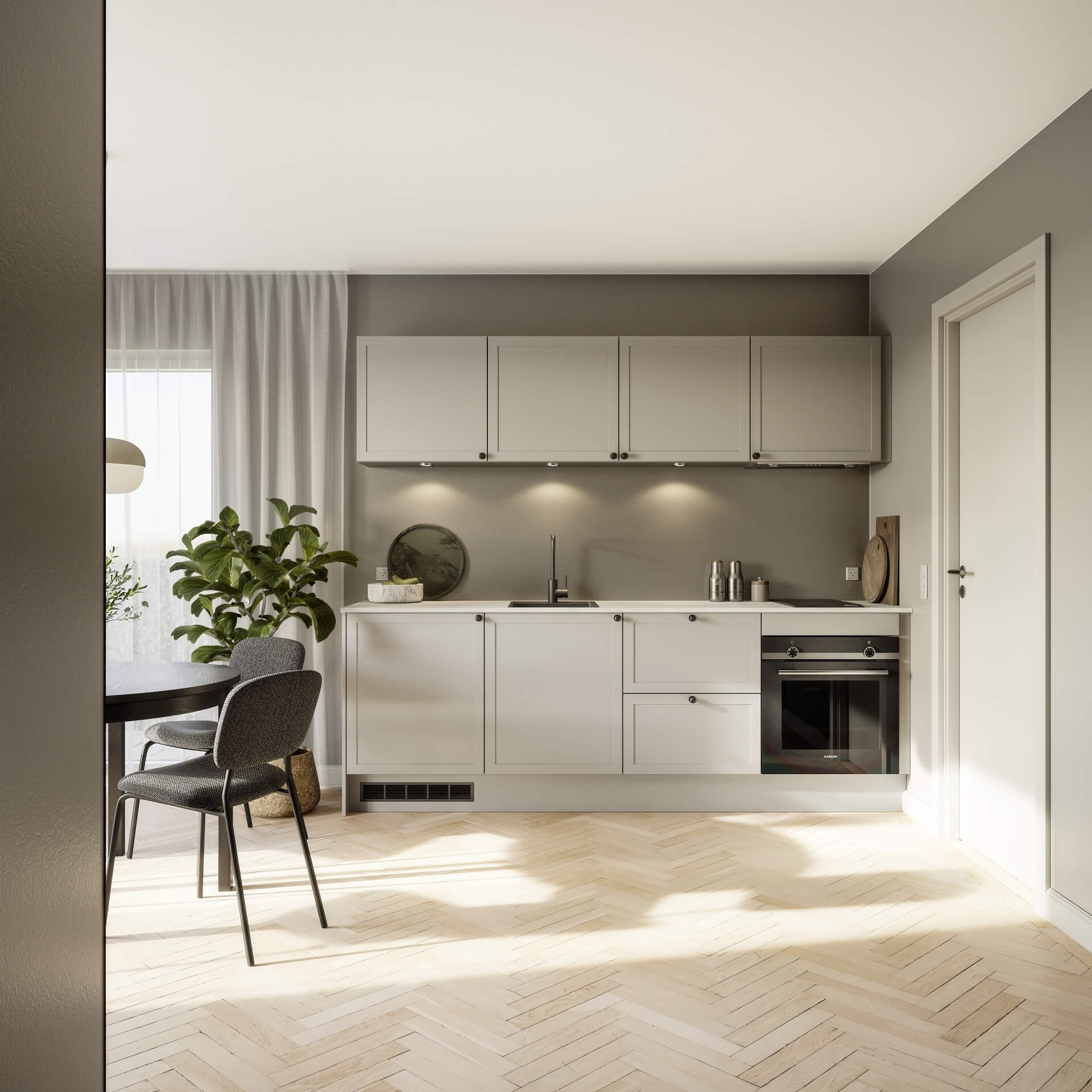 Classic by Designa køkken sand ramme