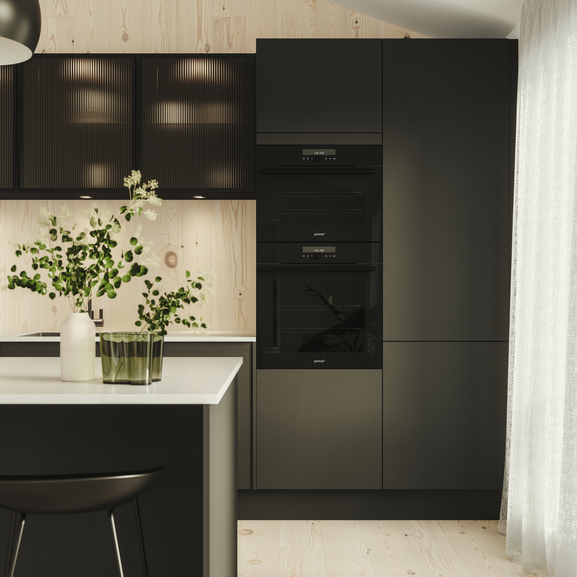 Silk by Designa køkken sort