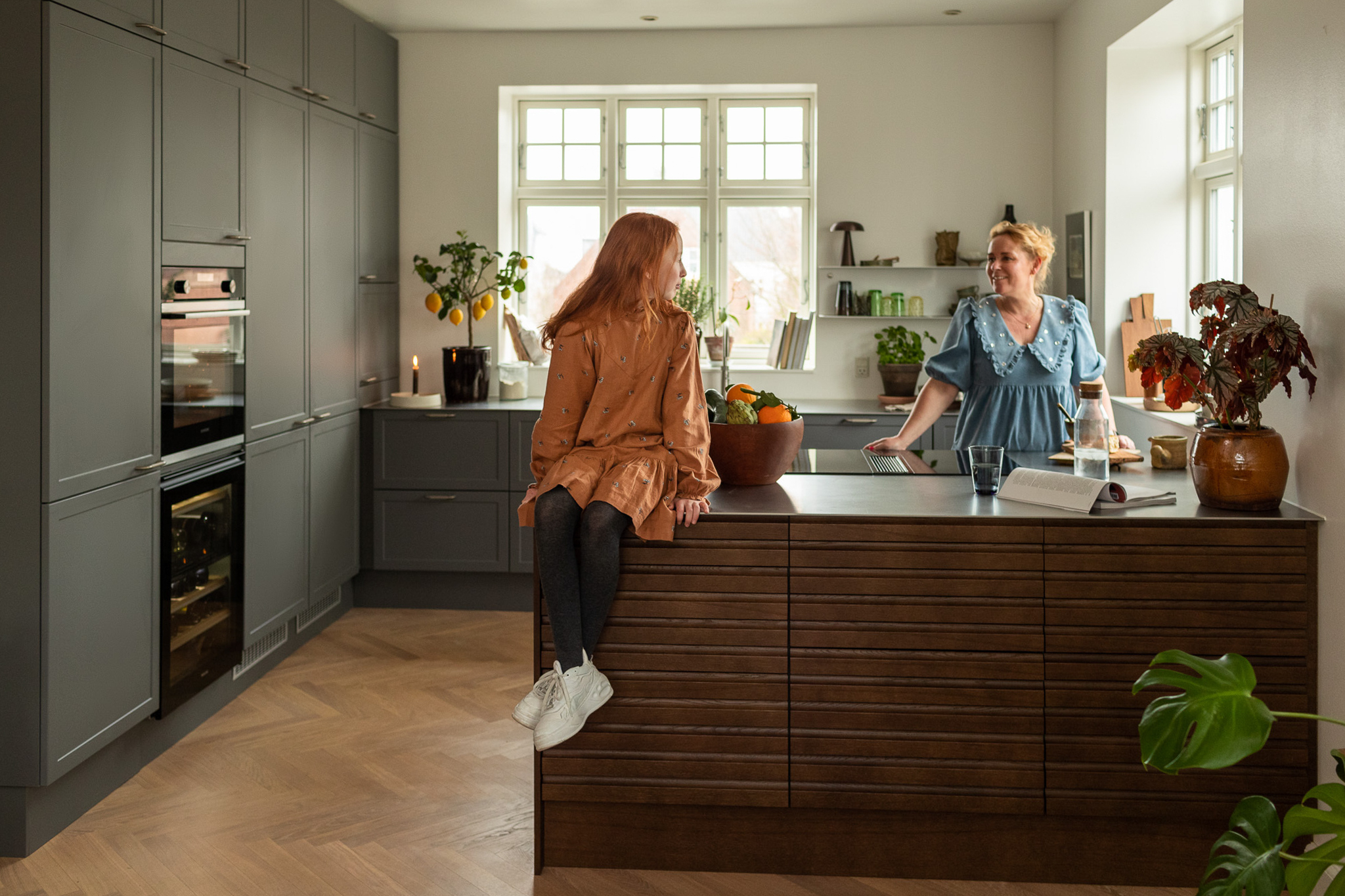 Et stort renoveringsprojekt var afsættet for køkkeneventyret for Sarah og Allan