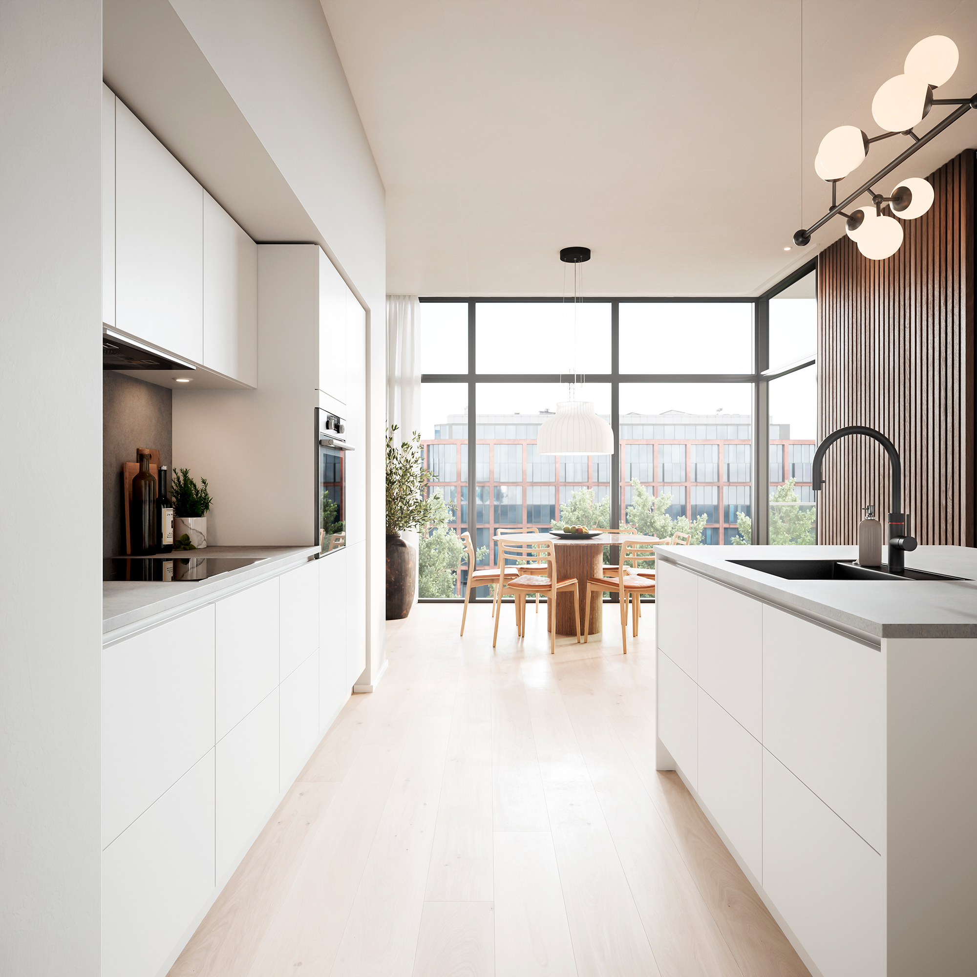 Silk by Designa køkken i hvid