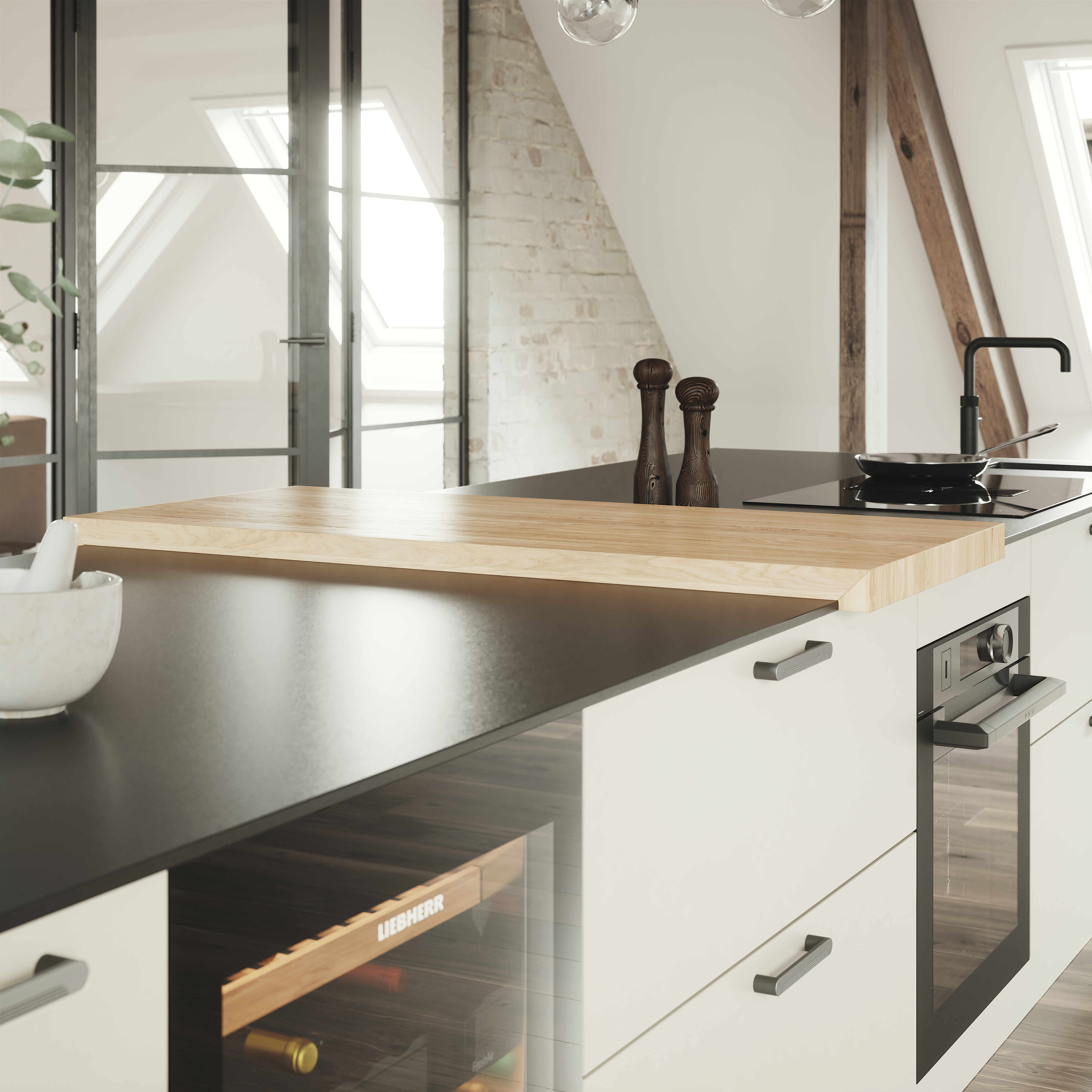 Silk by Designa køkken i beige