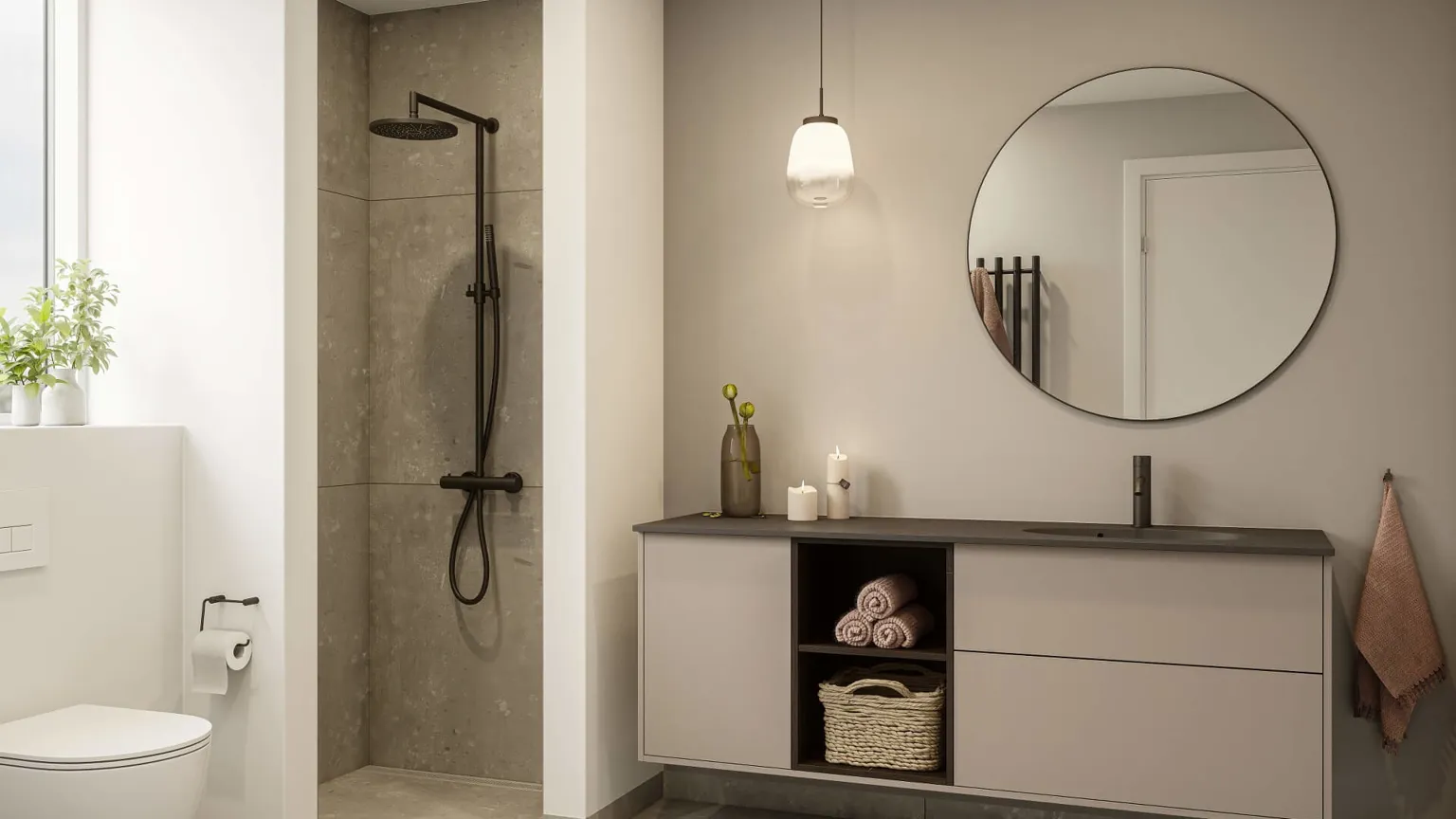Modern by Designa bad i sand