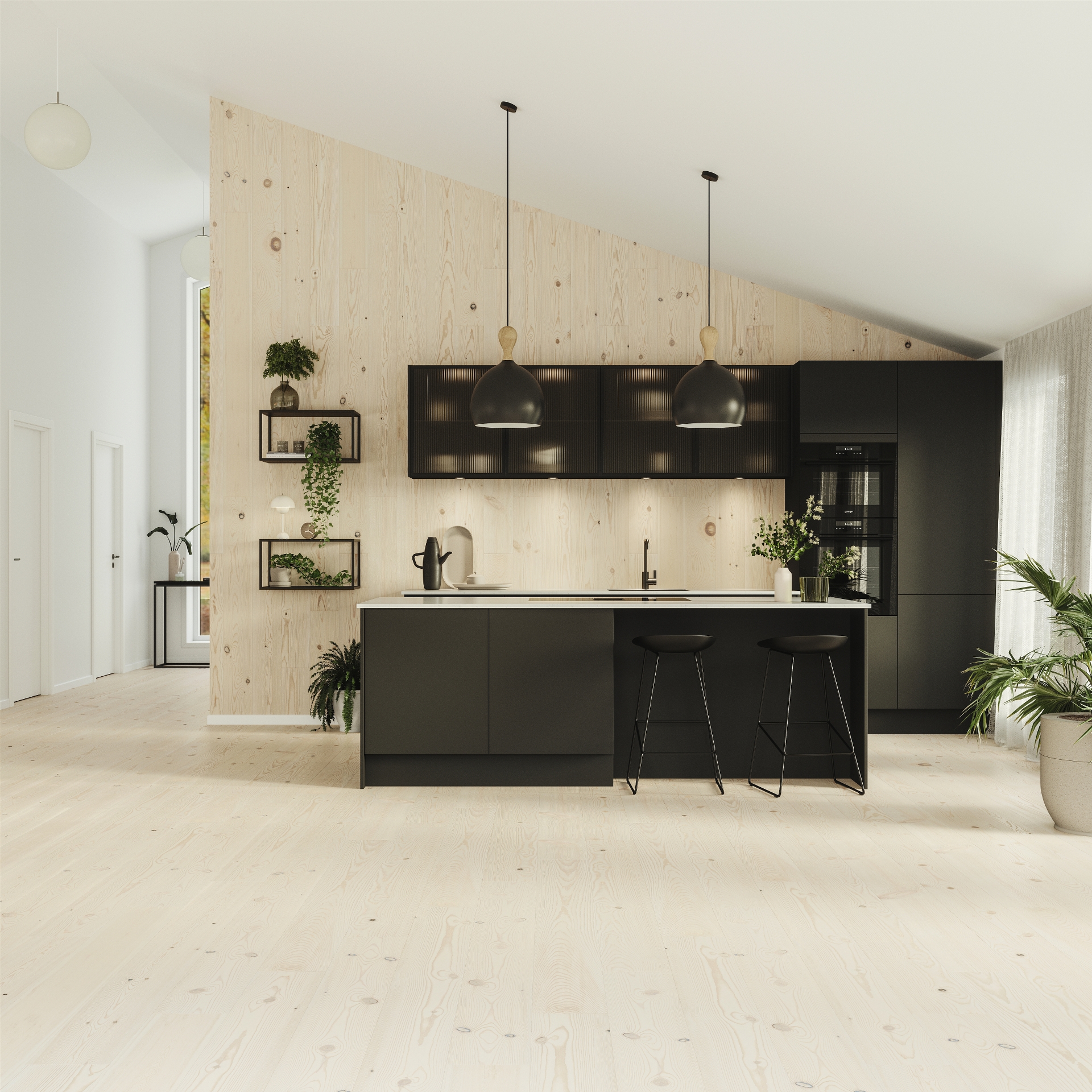 Silk by Designa køkken sort